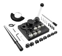 HAADID Ring Bender Tool Ring Shaper Press Bending Machine, Mandrel Bender Ring Spoon Making Kkit Pepe Tools