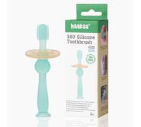 Haakaa 360 Degree Silicone Baby Toothbrush, Blue, 16 g