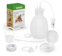 haakaa Baby Supplemental Nursing System for Breastfeeding, Silicone Baby Feeding Tube & Pouch Set, At-Breast Supplementer with Dual Tube Flow Control, Food-Grade Silicone