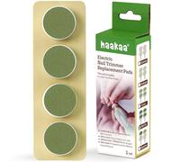 haakaa Electric Nail Trimmer Replacement Pads Baby Nail Trimmer Heads Compatible with All haakaa Nail Trimmers, Suitable for 12+Months, Matcha