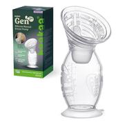 haakaa Gen.2 Manual Breast Pump 5oz./150ml (Multi-Ring) & Stopper Set - Premium Silicone Made,Suitable for Breastfeeding Mom
