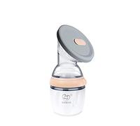 Haakaa Generation 3 Silicone Breast Pump and Cap Combo, 160 ml Capacity, Nude