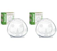 haakaa Ladybug Milk Collector Breast Milk Saver Breast Shell for Breastfeeding, Collect Breastmilk Leaks, Skin-Friendly and Easy to Wear (1.4oz/40ml,1PC) (Pack of 2)