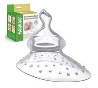 Haakaa Nipple Shield for Breastfeeding with Latch Difficulties Cracked Flat or Inverted Nipples BPA Free, 1pc(Round Shape)