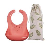 Haakaa Silicone Baby Bib (Colour: Rust)