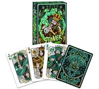HAAKUN High Psychedelic Paper Playing Cards Beach Pool Cruise Home Lake Indoor Camping Accessories Birthday Gifts for Women Men Adults Cool Trippy Board Game Play