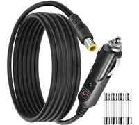 HAAMNING7 12V DC 8mm Car Cigarette Lighter Cable, DC7909 7.9 x 5.5mm Car Charger Power Cord Adapter, for Bluetti Portable Power Station Car DVR Bluetooth Speakers Camera GPS, 18AWG, 1.5M/59inch