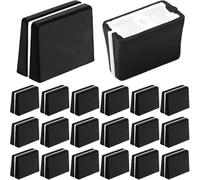 HAAMNING7 20 Pcs Fader Cap Mixer Slider Fader Knobs Replacement Part DJ Controller Adapter, for Pioneer DJM 350 400 500 700 750 800 850 900NEXUS 900SRT 900NXS2 2000 2000nexus(Black)