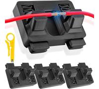 HAAMNING7 4Pcs Helping Hands Soldering Holder Clamp Electric Wire Welding Fixture Holding Power Welding Stand DIY Repair Tool Accessories for Soldering Electronic and Automotive(Black)