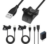 HAAMNING7 Charger for Honor Band 5/4 Watch, for Huawei Band 4 Pro/3/3 Pro, Replacement USB Charging Cable for Smartwatch, Charging Dock Cradle Cord, with USB to USB C Adapter, 1M/3.3FT
