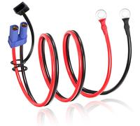 HAAMNING7 EC5 to O Ring Terminal Cable EC5 Female to 8mm O-Ring Terminal Plug 10AWG Connector Cable, for RC ESC Charger Automotive Motorcycle Emergency Battery