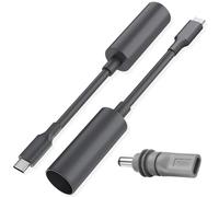 HAAMNING7 for Starlink Mini Type-C to DC Adapter Extension Cable, Waterproof USB C Male to DC Female Power Converter Adapter Cable for starlink Mini, with Starlink DC to Type-C Adapter (2 Pack)
