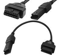 HAAMNING7 OBD2 4 Pin Diagnostic Adapter 4 Pin to 16 Pin Motorcycle Diagnostic Scanner Adapter Cable OBDII Fault Code Reader, for DUCATI Panigale for Multistrada 1200 2010-2014