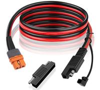 HAAMNING7 SAE to XT60I Connector Cable Solar Panel Plug to XT60I Female Connector Adapter 10AWG XT60i-F Adapter Cable, for Solar Panel Portable Power Station Generator