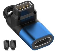 HAAMNING7 USB C Charger for Coros Pace 2/Pace 3/Apex/Apex pro/Apex 42MM/Apex 46MM/Vertix/Vertix 2 Smartwatch, Type-C Charging Cable Converter, 90 Degress Angle Adapter