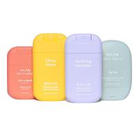 HAAN Moisturising Hand Spray with Aloe Vera and Mouth Spray (pack of 4) - 1 piece per fragrance and flavour: Citrus Noon, Soothing Lavender, Apple and Strawberry