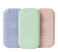 HAAN Moisturising Hand Spray with Aloe Vera (Pack of 3) - Morning Glory, Purifying Verbena, Bright Rose