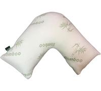 Haani Luxurious V Shapped Bamboo Pillow Hypoallergenic & Breathable for Ultimate Comfort Pregnancy Maternity Orthopedic Support Nursing Pillow