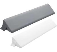 Haani Mattress Gap Filler Adjustable Foam Wedge for Bed to Headboard Space Luxurious Cover Prevents Pillows and Items from Falling Bed Sizes (SUPER KING (72 X 10 X 6 INCH))