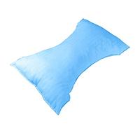 Haani New Orthopaedic Butterfly Neck Pillow for Neck Pain,LowerPain,Shoulder and Side Sleeper Support with Free Beautifull Matching Removeable Cover. (SKY)
