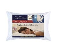 Haani Premium Hotel Quality Egyptian Cotton Fabric Standard Bounce Back Pillows (Pack of 2)