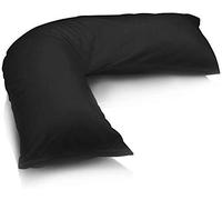 Haani UK Quality Approved V - SHAPED PILLOWCASE (Black)