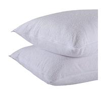 Haani Zipped Terry Towel Non Noisy AntI Allergy Waterproof Pillow Protector. (Pack of 2)