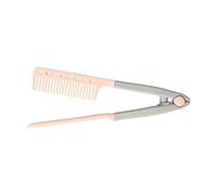 Haarglätter Kamm - V-Form Styling Werkzeug, Salon Glättungsbürste, Haarpflege Kamm, Tragbare Bürste | Effizienter Glättungskamm Mit Hitzeresistenter Oberfläche For Zuhause Unterwegs Reisen