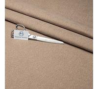 Haaris Imaan Premium Wool Fabric | Durable Upholstery Fabric for Indoor | Ideal for Sofas, Cushions, Sofa Beds, Indoor Furnishing | Sold by The Meter (Latte)