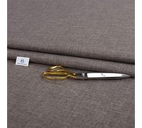 Haaris Imaan Soft Plain Linen Look Upholstery Fabric | Fire Retardant | Fabric by The Per Metre | Curtain, Cushion, Reupholstery, Soft Furnishings, Sofa (Slate Grey)