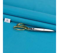 Haaris Imaan Water Resistant Polyester Fabric | Premium Upholstery Fabric for Outdoor, Garden | Perfect for Beanbags, Cushions, Curtains, Pallet Sofas Furnishing | Sold by The Meter (Turquoise)