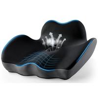 Haarkalo Premium Memory Foam Seat Cushion - 2024 Upgraded X-Large Seat Cushion for Office Chairs,Relief of Sciatica/Hip/Tailbone Pain When Sitting in Office or Home Chairs, for Office/Car/wheelchairs