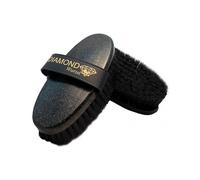 Haas Diamond Brush Black Glitter - Wurzel - Irritation Bristles - 200 x 85mm