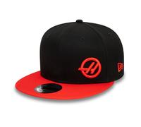 F1 Haas Team - New Era 9FIFTYSnapback Baseball Cap Hat - Official Merchandise - Adults - Black/Red