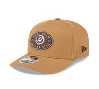 Haas F1 Austin 9Seventy Cap Stretch Snap Adults - Beige