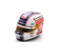 Haas F1 Team, Kevin Magnussen, USA Miami Grand Prix 2023 Season, Premium Adult Collectable Helmet, Accurate Profile, Paint Finish, Realistic Markings, Opening Visor, Acrylic Display Case