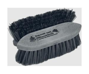 Haas Mane/ Dandy Brush Silver - Small - 8cm Bristles - Silver