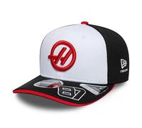 Haas Racing F1 Team, Official 2026 Collection, Oliver Bearman Drivers Baseball Cap, Hat, Adjustable, White