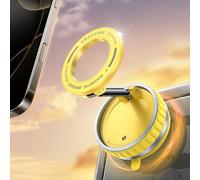 Haassue 2026 Upgraded Vacuum Suction Cup Phone Mount [24 N55 Stronger Magnets], Vacuum Magnetic Phone Holder Stand [109+LBS Strongest Suction], 360° Adjustable for Your Car/Gym/Mirror