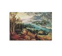 HAATTI Parable of The Sower By Pieter Bruegel The Elder Poster Room Aesthetic Print Art Wall Painting Canvas Gifts Modern Bedroom Decor 08x12inch(20x30cm)