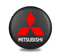 HAAXSHOD Car Spare Tire Cover, For Mitsubishi Pajero/Pajero Sport/pistachio Waterproof Dustproof Wheel Tire Exterior Decoration Accessories Car Spare Wheel Cover,15in(70-75cm)