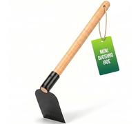HAAY Tools Garden Hoe - Digging Hoe & Draw Hoe Garden Tool for Weeding, Soil Cultivation & Root Removal - Hand Hoe Gardening Tool, Mattock Style Garden Digging Tool for All Garden Tools for Gardening