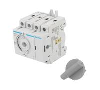 HAB404 Load Break Switch Pole: 4 DIN 40A 415VAC HAB IP20 0-16mm² HAGER