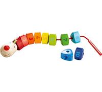 HABA 302161 Threading Game Number Dragon- for Ages 2 Years and Up (Made in Germany)
