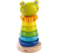 HABA 302915 Pegging Game Frog, Multicoloured, for Ages 18 Months and Up (Made in Germany)