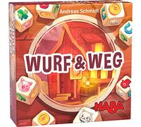 HABA 305292 Lucky Dice- A lively dice game for 2 to 6 players ages 8 years and up.- English instructions (Made in Germany)