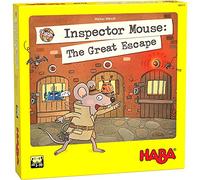 HABA 306113 Inspector Mouse: The Great Escape- A mousy memory game for 1-4 detectives, ages 5 and up - English Version