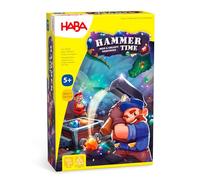 HABA 306212 Hammer Time -A hard-hitting dexterity game for 2 to 4 players ages 5 years and Up- English version (Made in Germany)