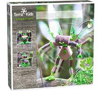 HABA 306308 Terra Kids Connectors - Construction Kit Forest Heroes- 74 pieces-Stimulates imagination and Creativity, Ages 8 and Up