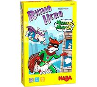 HABA 306425 Rhino Hero- Missing Match- A lightning-fast observation game- for Ages 4 and up- English version (Made in Germany)